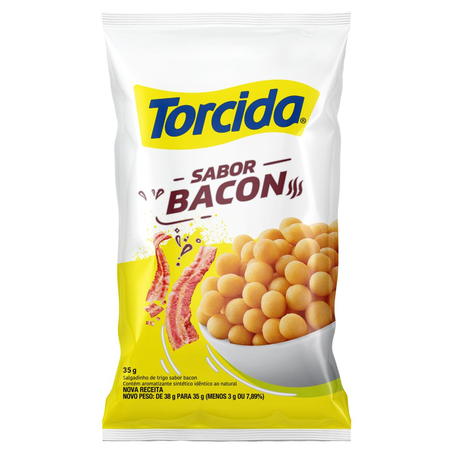 Salgadinho Torcida Elma Chips 35g - Bacon