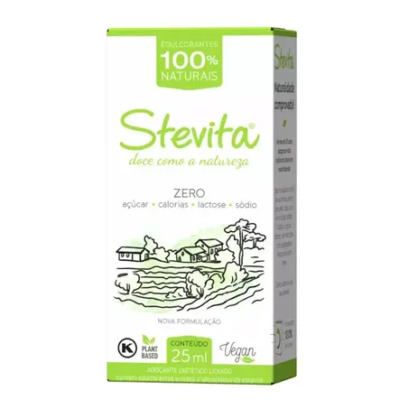 Adoçante Liquido Stevia 25ml