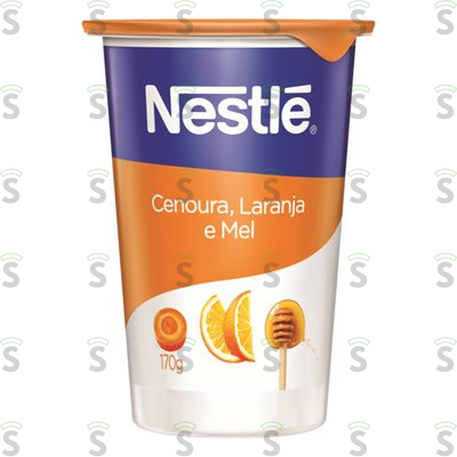 Iogurte Natural Nestlé Cenoura Laranja E Mel 170G
