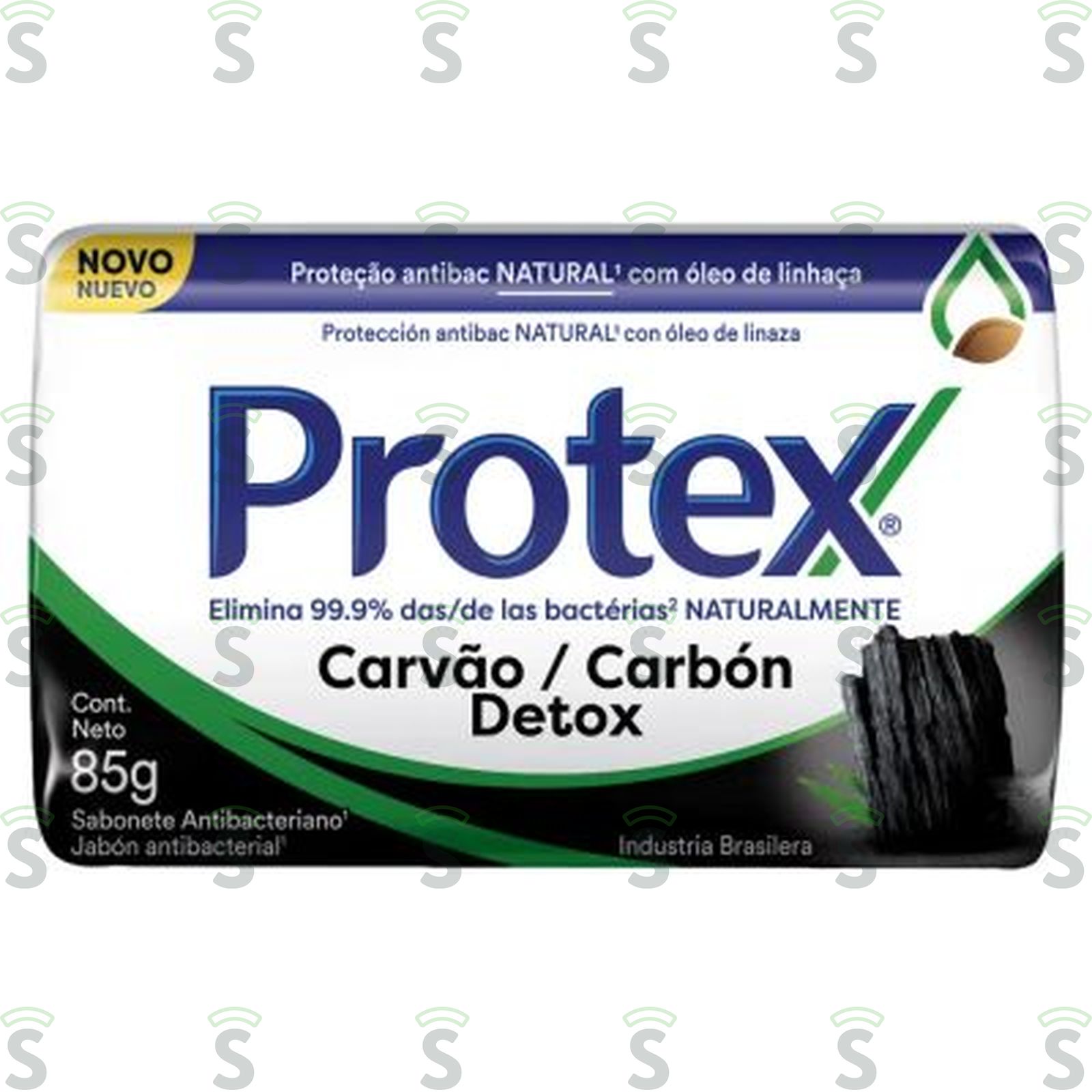 Sabonete Barra Antibacteriano Protex Carvão Detox 85G