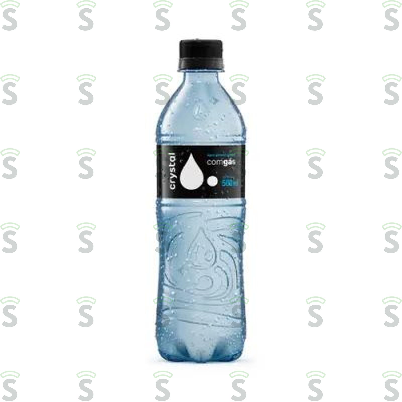 Água Mineral Crystal Natural Com Gás Garrafa 500ml