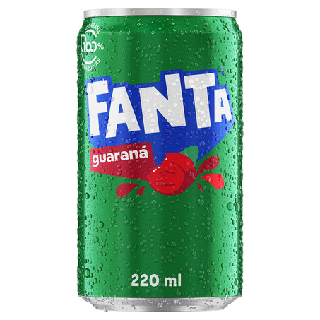Refrigerante Fanta 220ml - Guaraná - Minilata