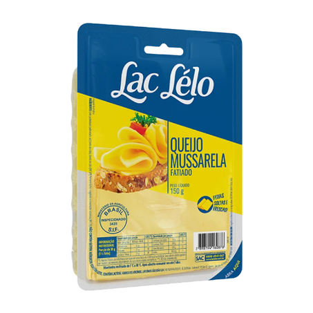 Queijo Mussarela Lac Lélo 150g