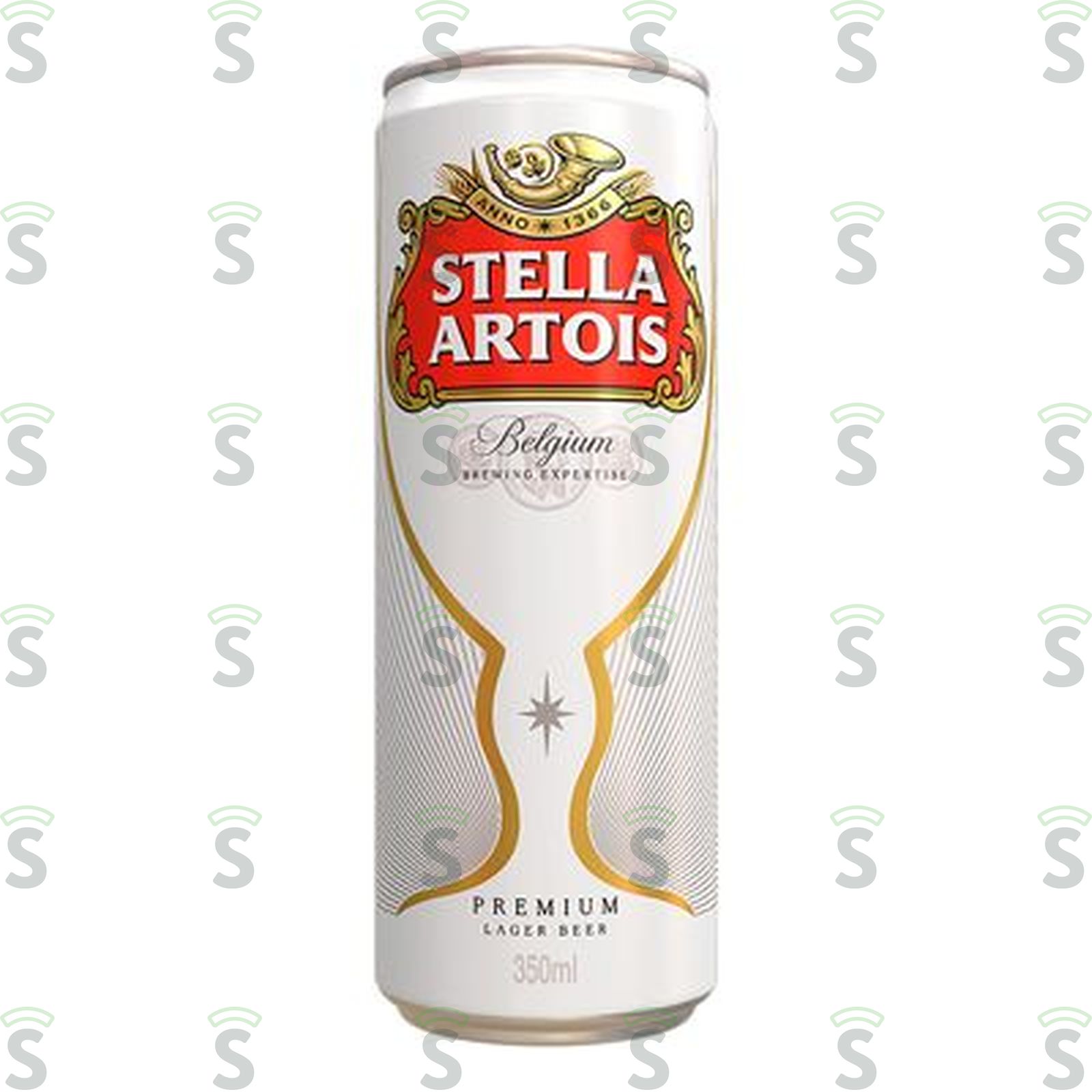 Cerveja Lager Stella Artois Premium  Lata 350ml