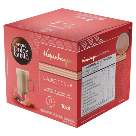 Cápsula Dolce Gusto 170g - Kopenhagen - Lajotinha