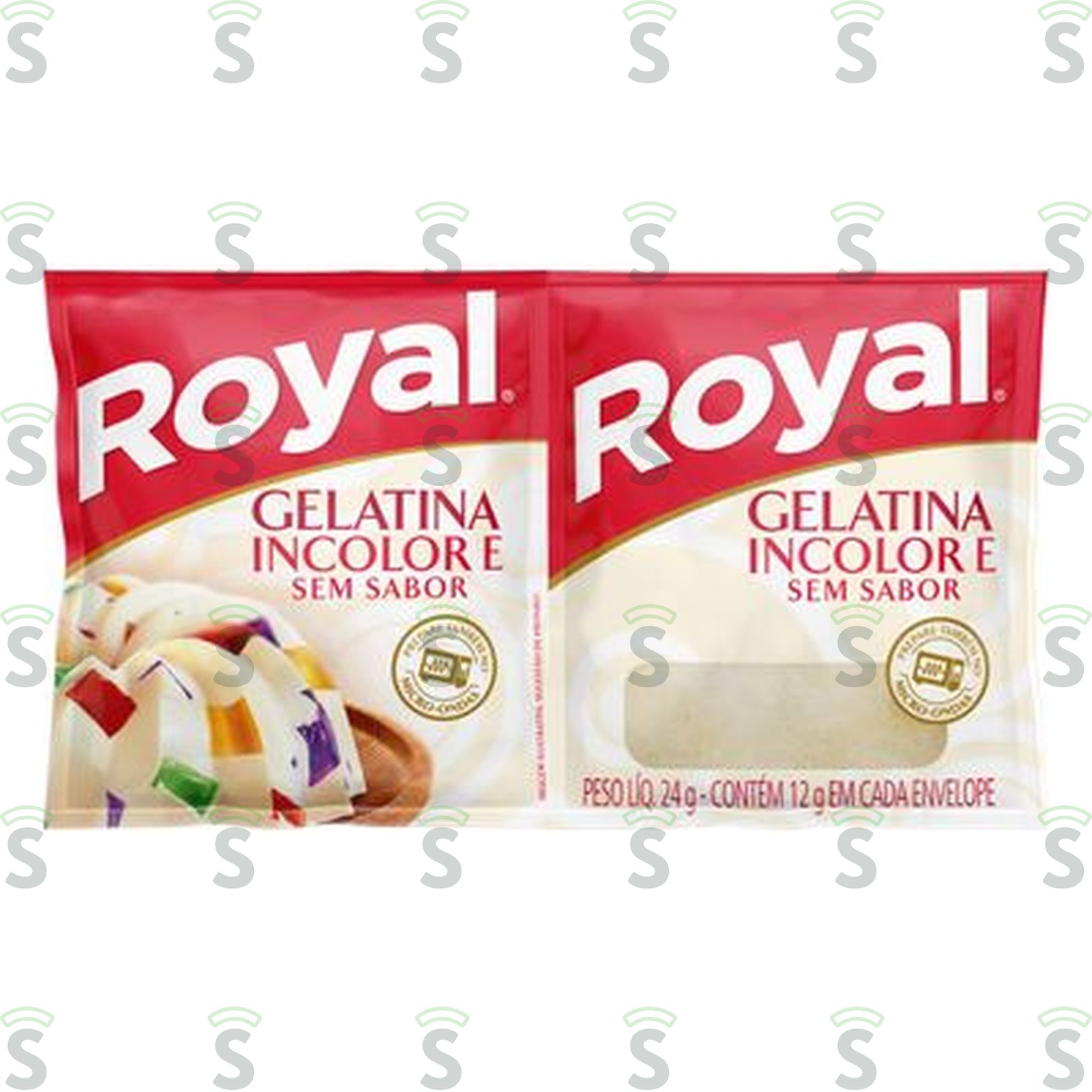 Royal-gelatina sem sabor 24g