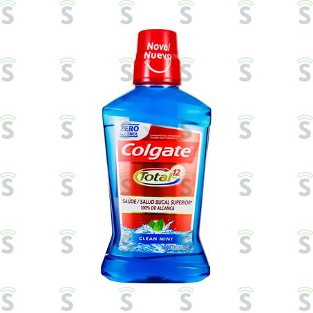  Enxaguante Bucal Colgate Total 12 Clean Mint 500ml