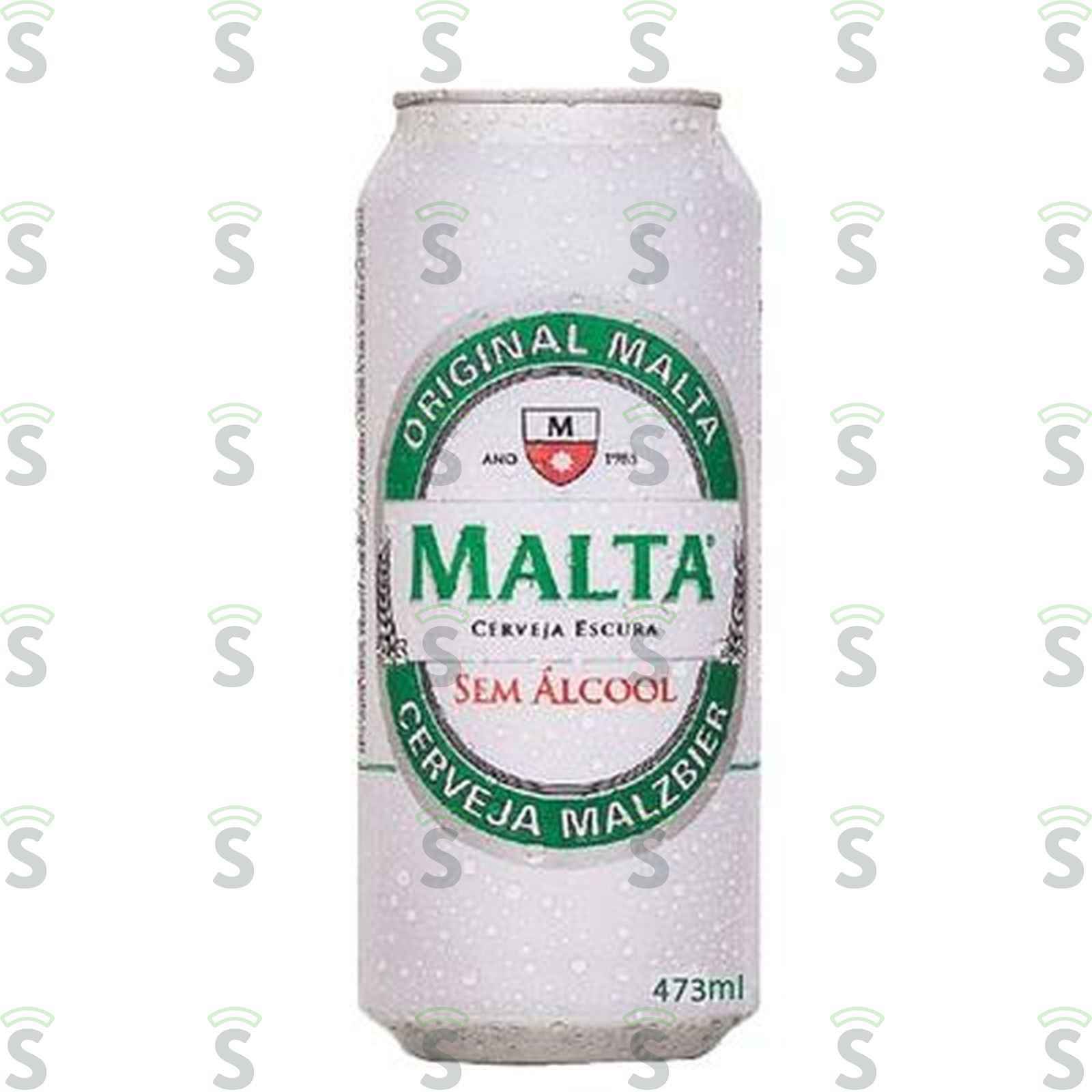 Cerveja Malta Malzbier Sem Álcool Lata 473ml