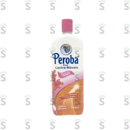  Lustra Móveis Peroba Flores Do Campo Rosa Embalagem 500ml