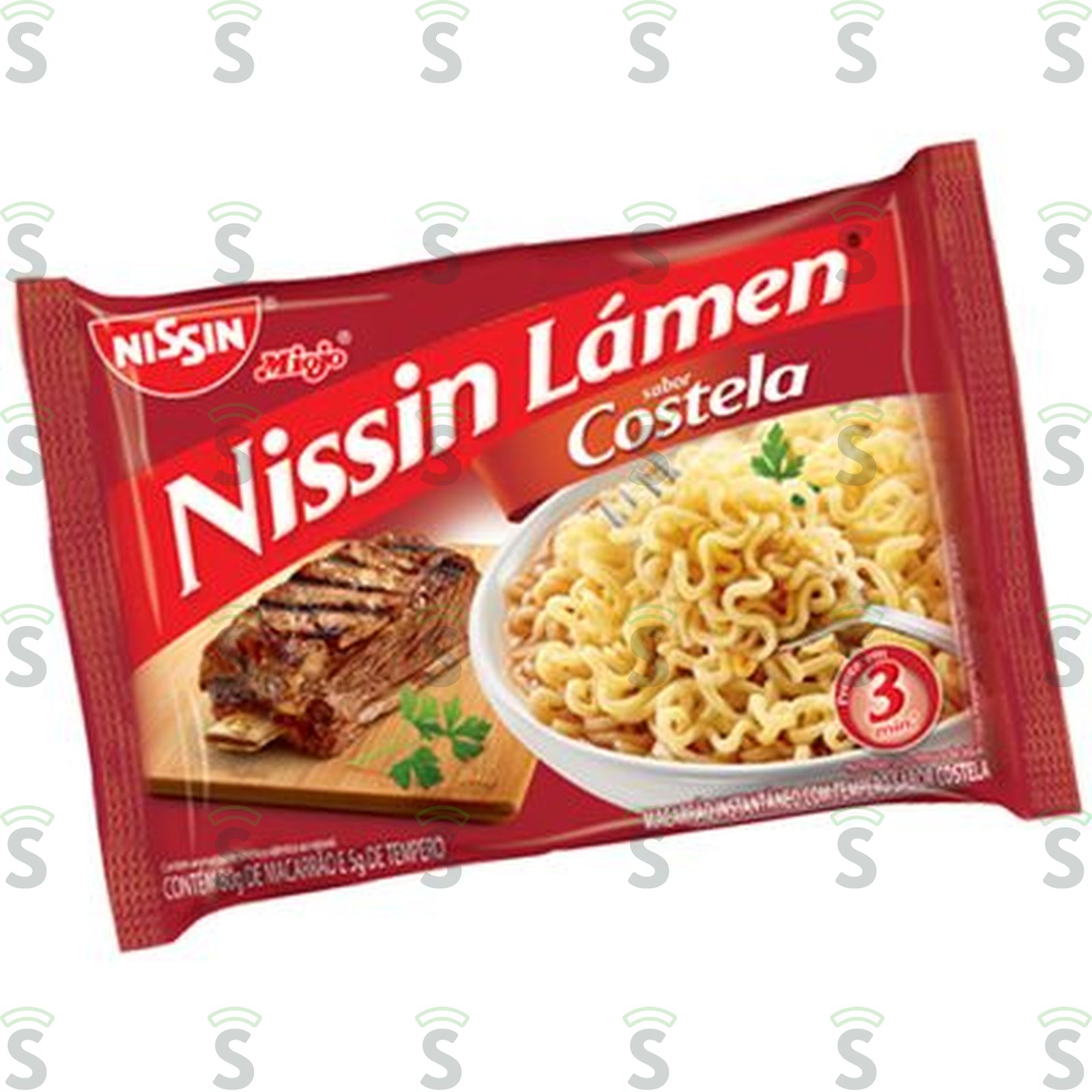 Macarrão Instantâneo Nissin Costela 85G