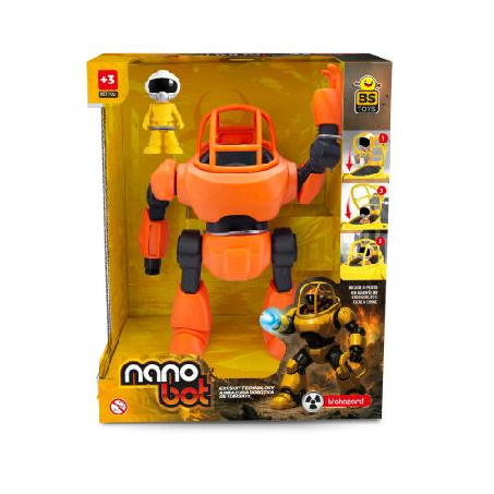Boneco Robô Nanobot