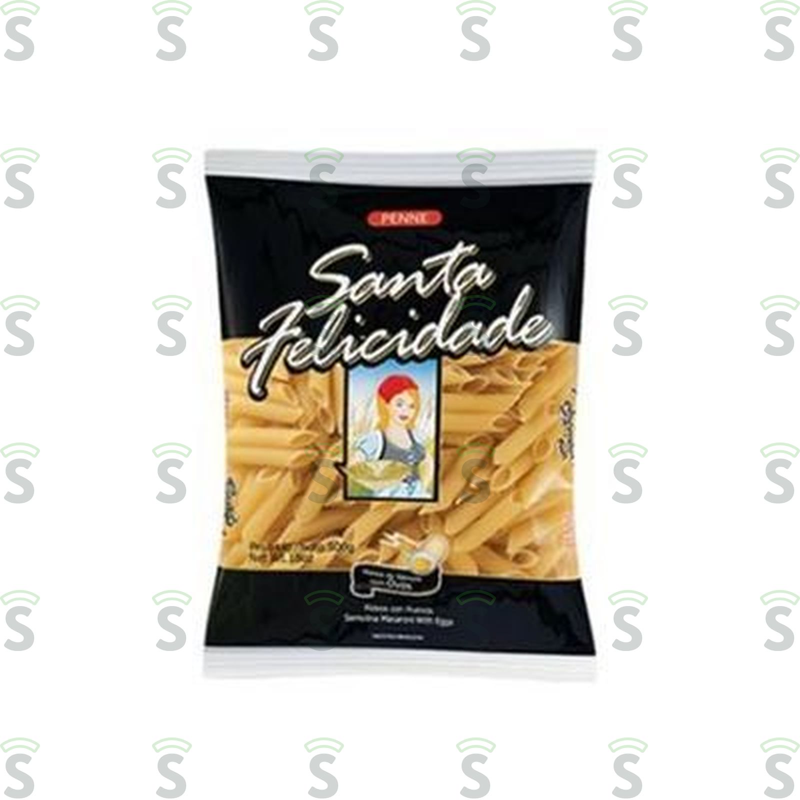 MASSA STA FELICIDADE 500G PENNE C/OVOS
