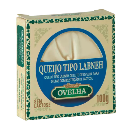 Queijo Tipo Labneh Zero Lactose Casa da Ovelha 100g