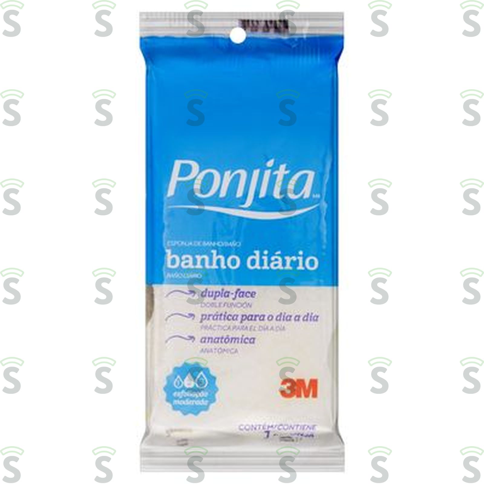 Esponja Para Banho Ponjita Embalagem 1UN