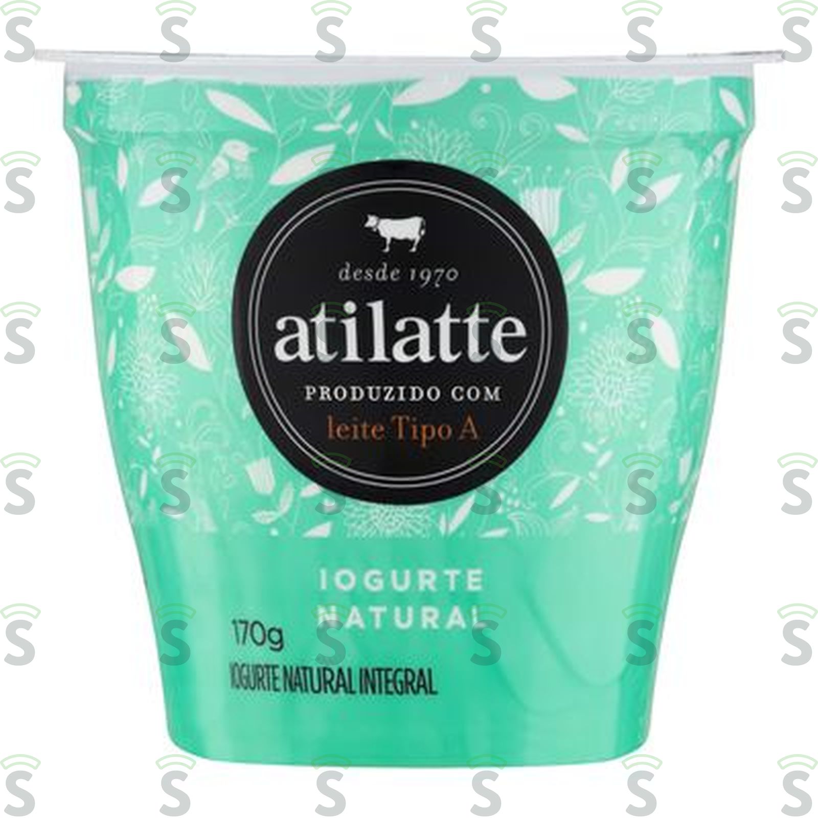 Iogurte Integral Natural Atilatte Copo 170G