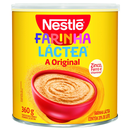 Farinha Láctea Nestlé 360g - Lata