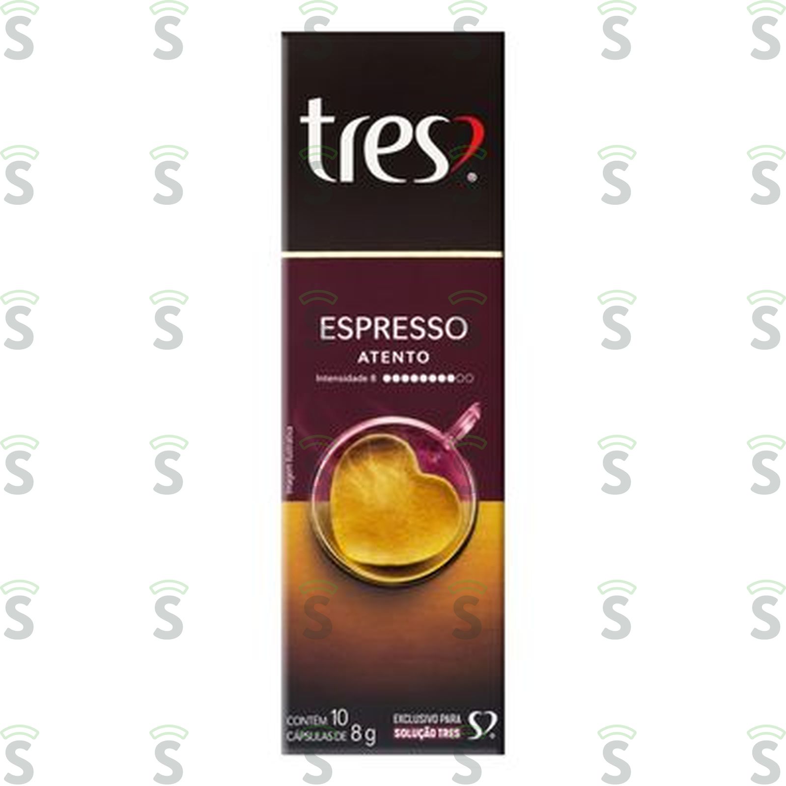 Café 3 Corações Cápsulas Expresso Atento 80G
