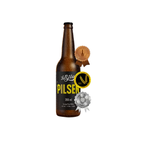 Cerveja la birra pilsen 355 ml