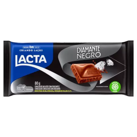  Lacta-chocolate 80g Diamante Negro