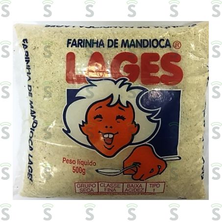  Lages-farinha Mandioca 500g