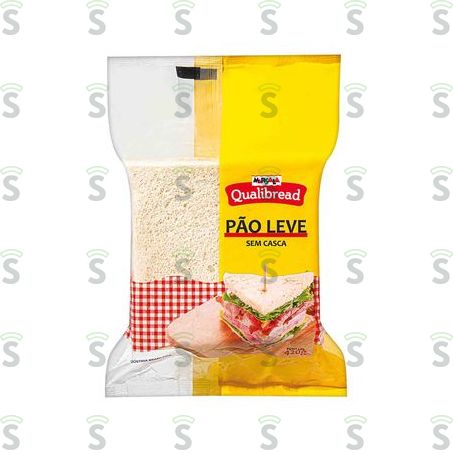  Pao Sanduiche Qualibread 400g S/casca