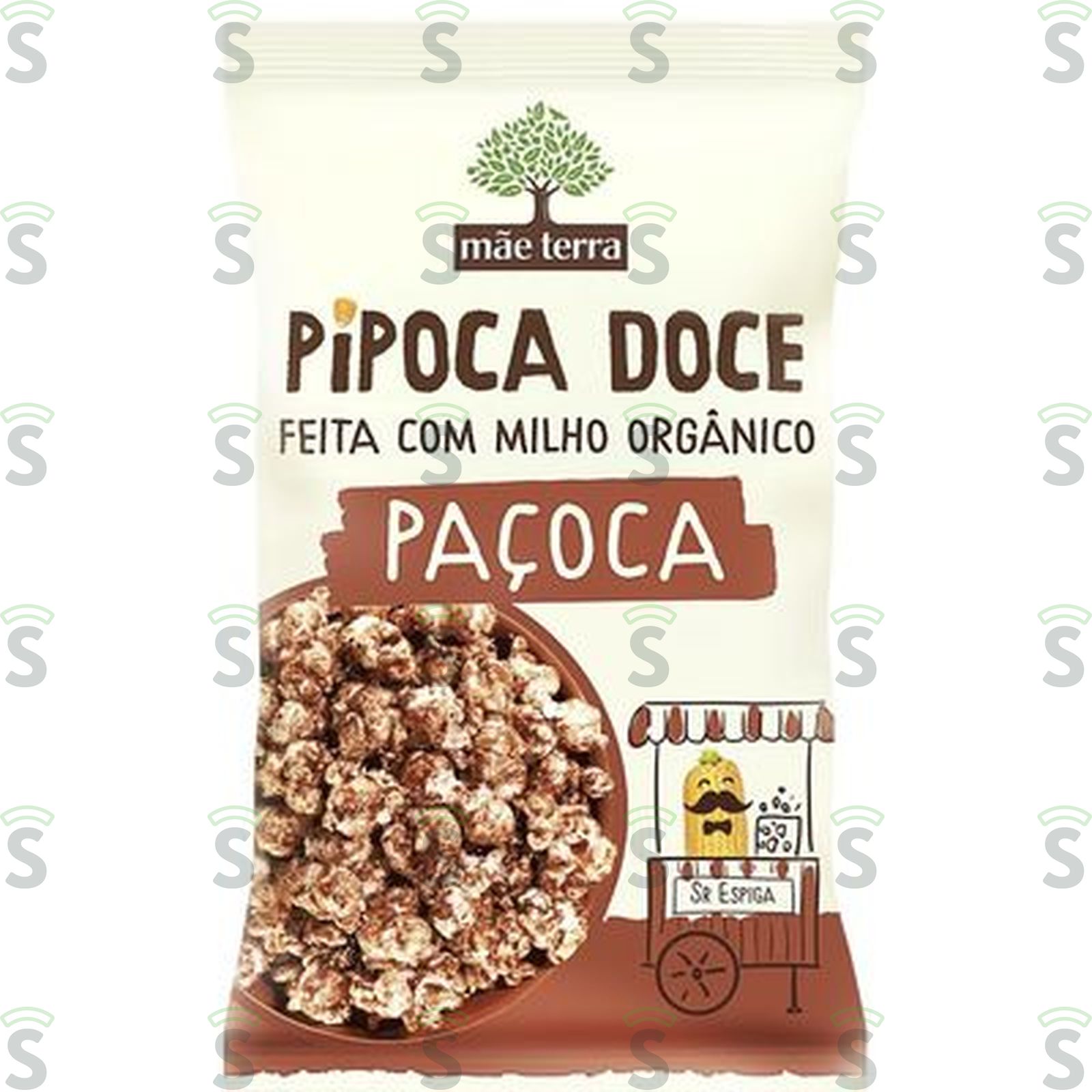 Mae terra-pipoca organica 35g pacoca
