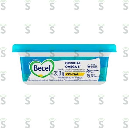  Margarina Original Com Sal Becel Pote 250g