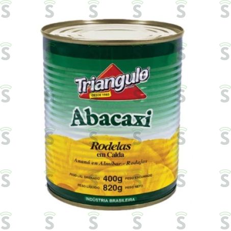  Abacaxi Em Calda Triangulo Rodelas 400g