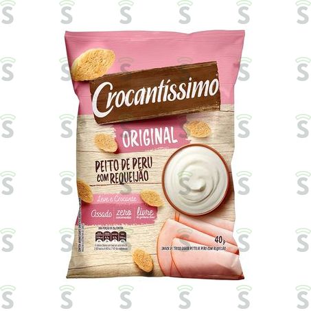  Crocantissimo-snack 40g Peito Peru