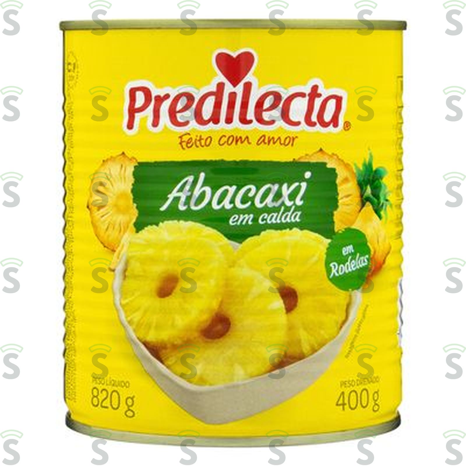 Predilecta-abacaxi em calda 400gr lata