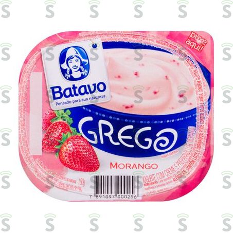  Batavo-iogurte Grego 100g Morango