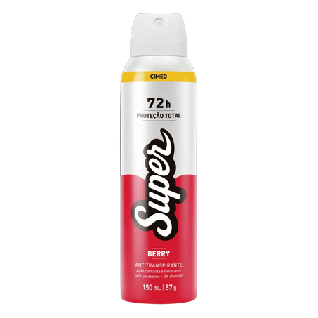 Desodorante Super Woman Berry Aerossol 150ml 
 