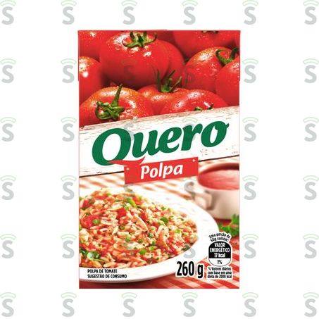  Polpa de Tomate Quero Caixa 260gr