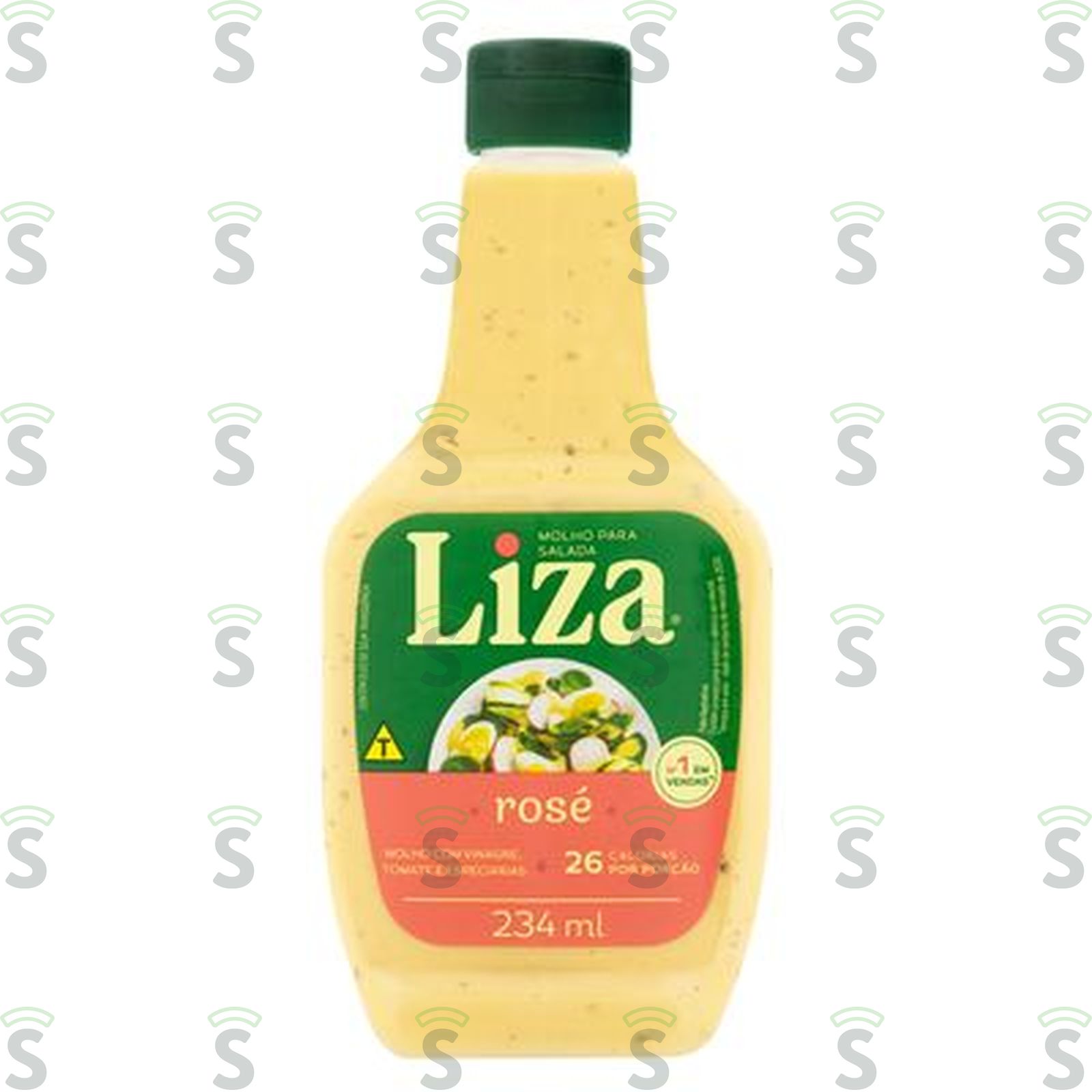Molho Para Salada Liza Rosé Embalagem 234ML