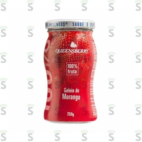  Geléia Queensberry 100% Morango Pote 250g
