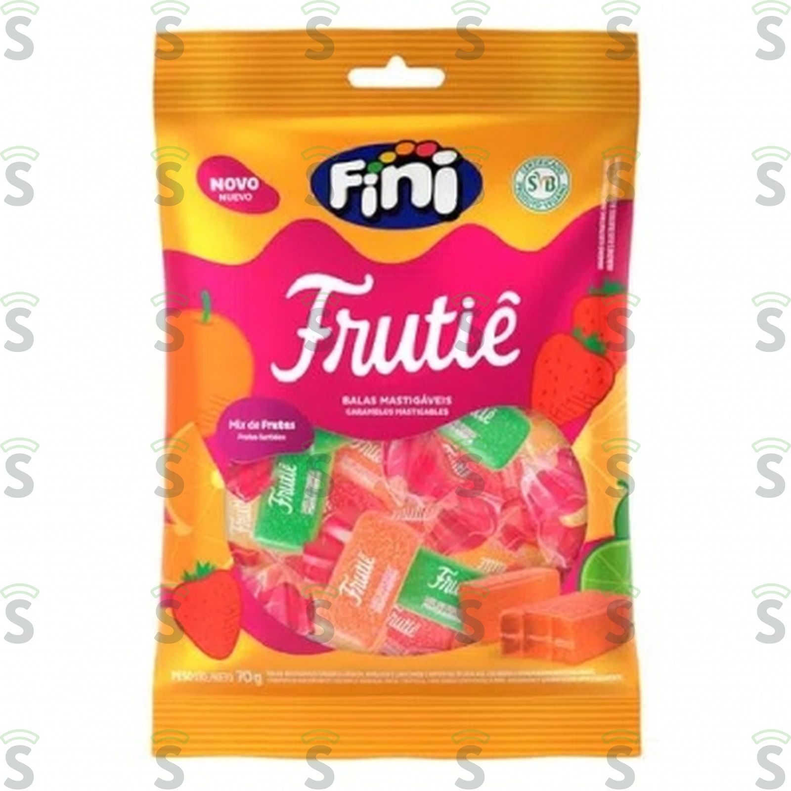 Bala Fini Frutie Mix Frutas 70G