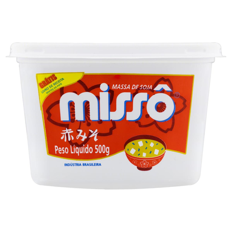 Massa de Soja Missô Aka 500g