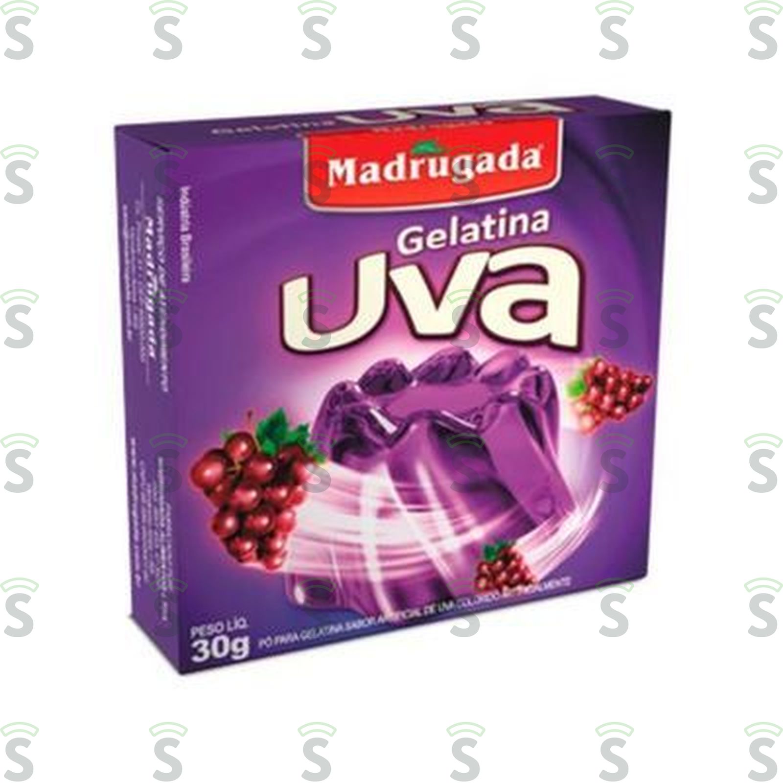 Gelatina Madrugada Uva 30G