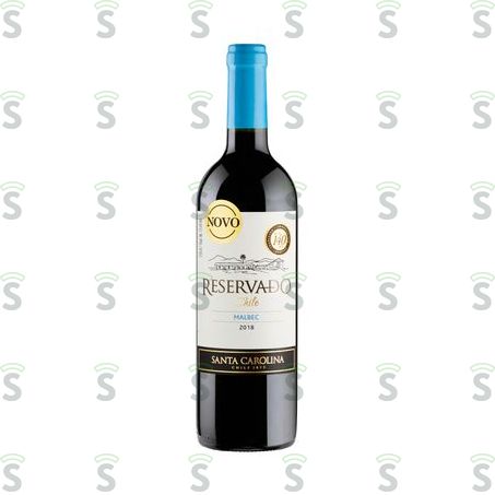  Vinho Chileno Santa Carolina Malbec 750ml