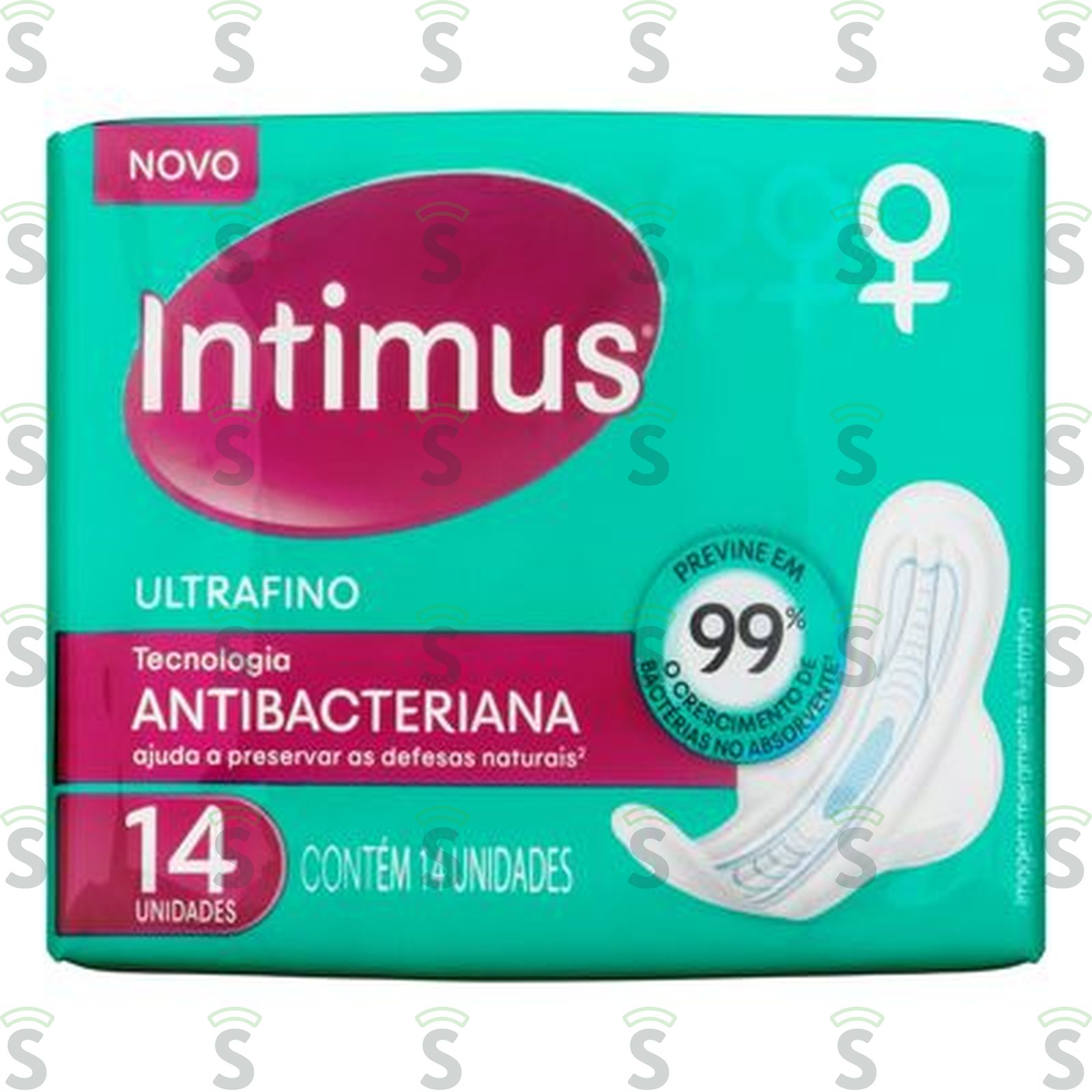 Absorvente Ultrafino Intimus Antibacteriano 14UN