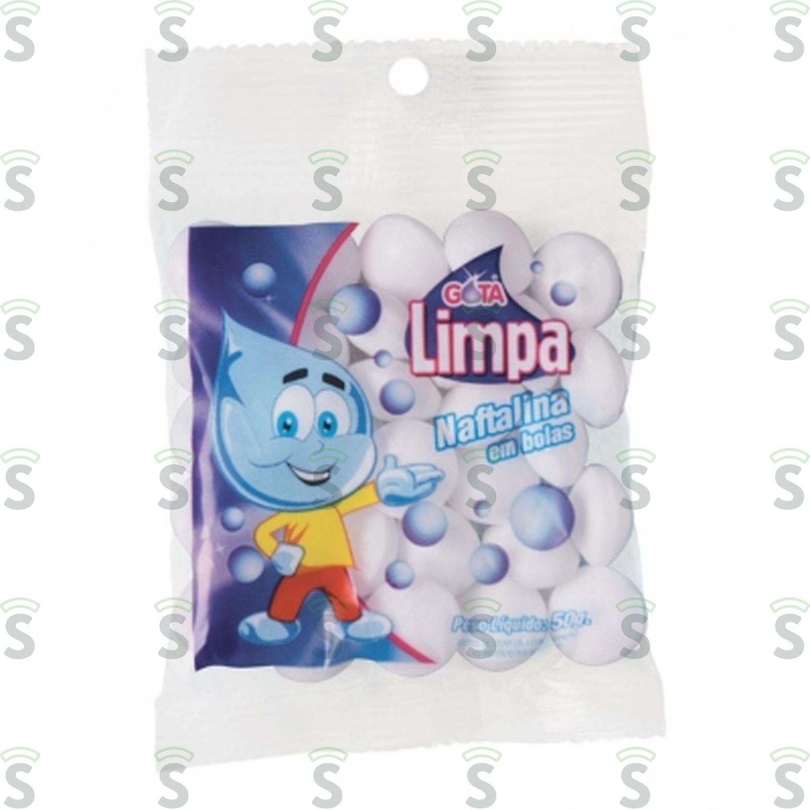 Naftalina Em Bolas Gota Limpa - 30G