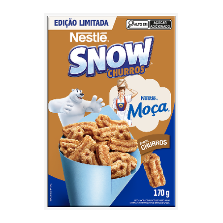 Cereal Matinal Snow Churros Moça 170g