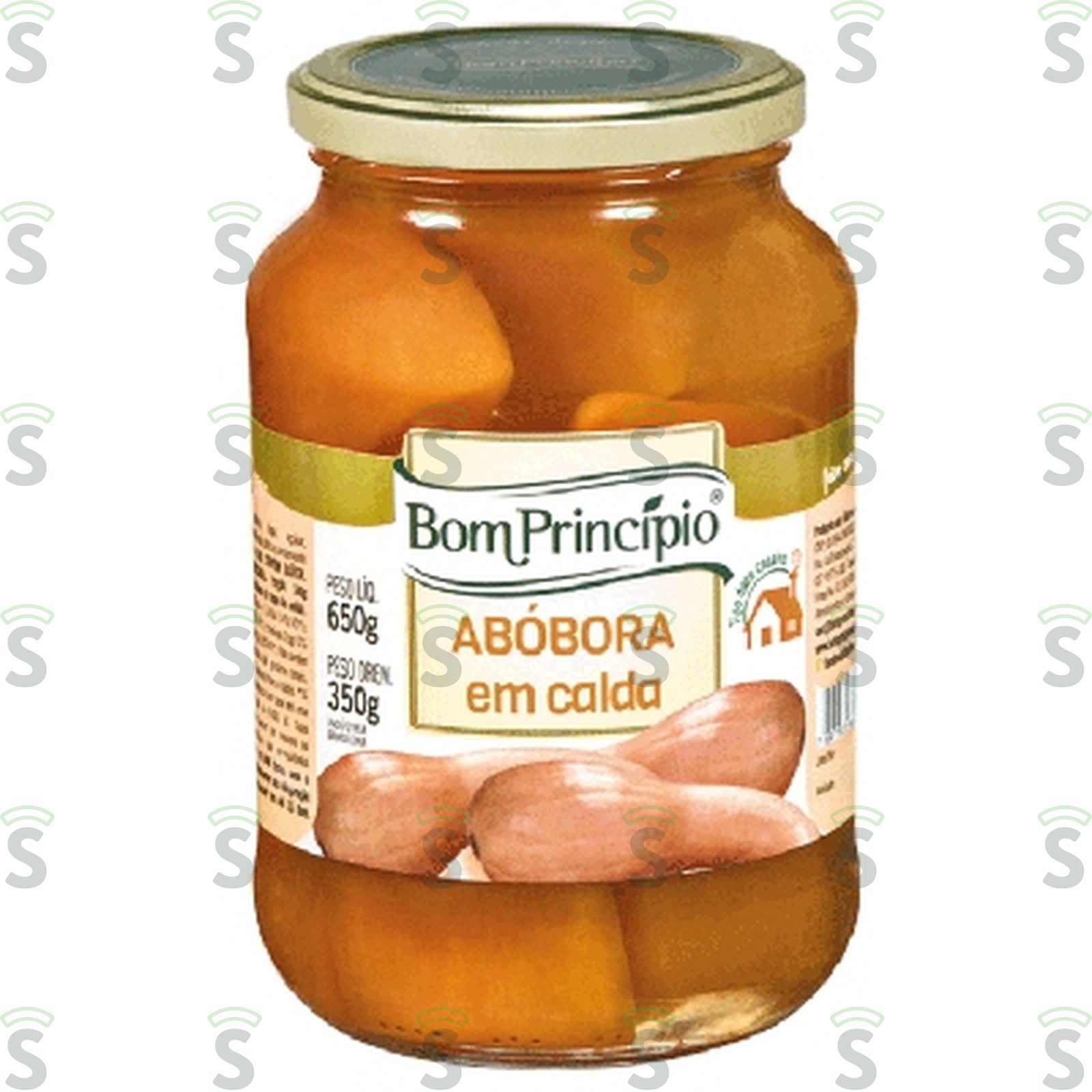 Bom principio-abobora em calda 350g