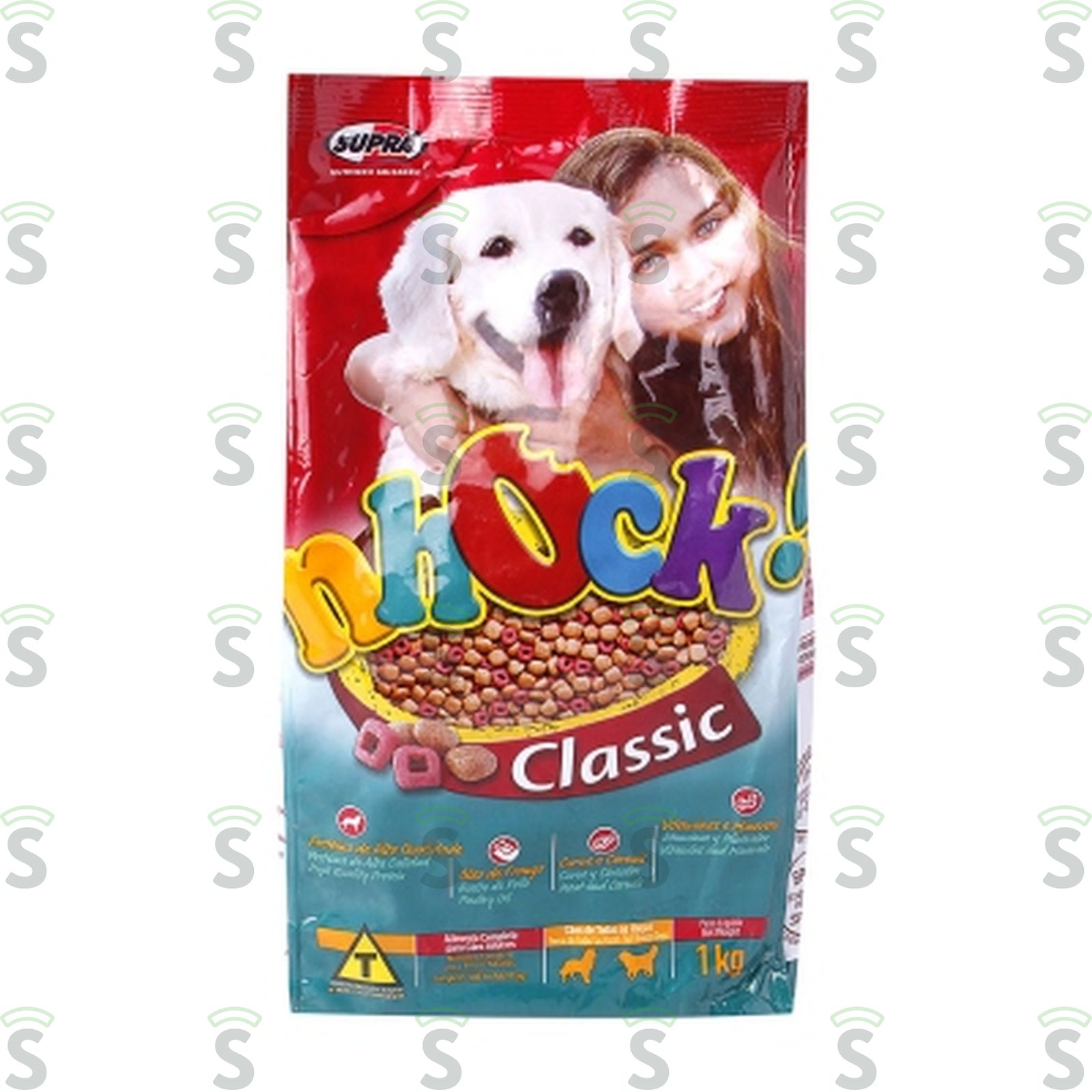 Ração Para Cães Nhock Classic Embalagem 1KG