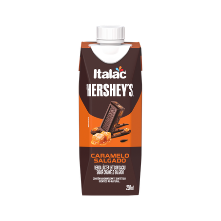 Bebida Láctea Italac Hersheys Caramelo Salgado 250ml 
 
