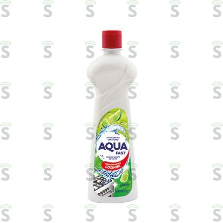  Limpador Desengordurante Cozinha Limão Aquafast Squeeze Grátis 10% de Desconto 500ml