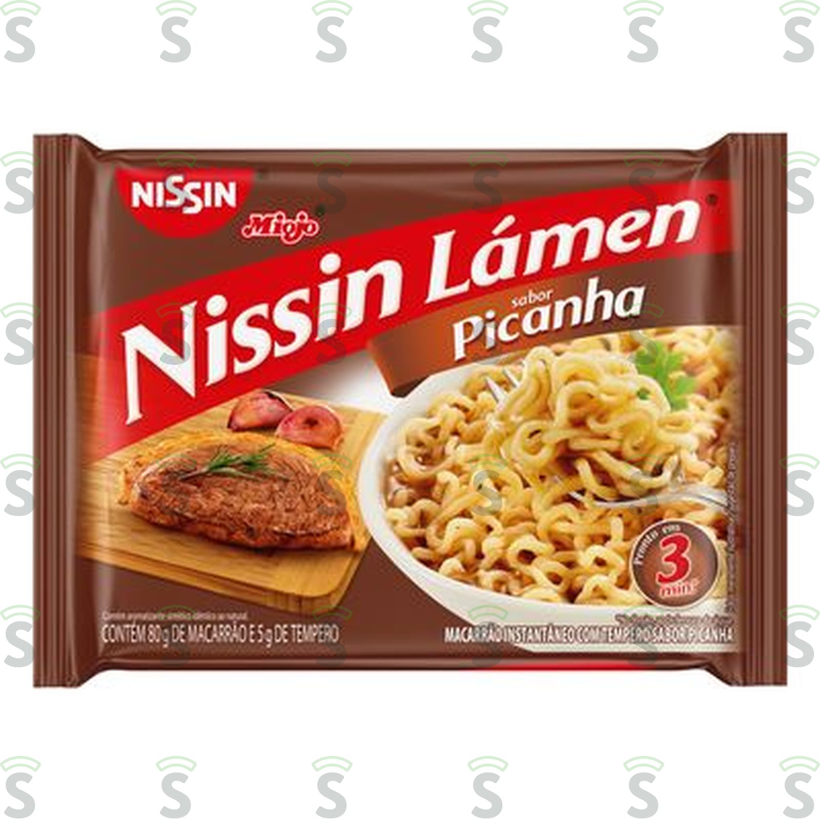 Nissin lamen-macarrao 85g picanha