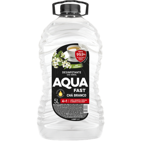 Desinf aquafast 5l cha branco