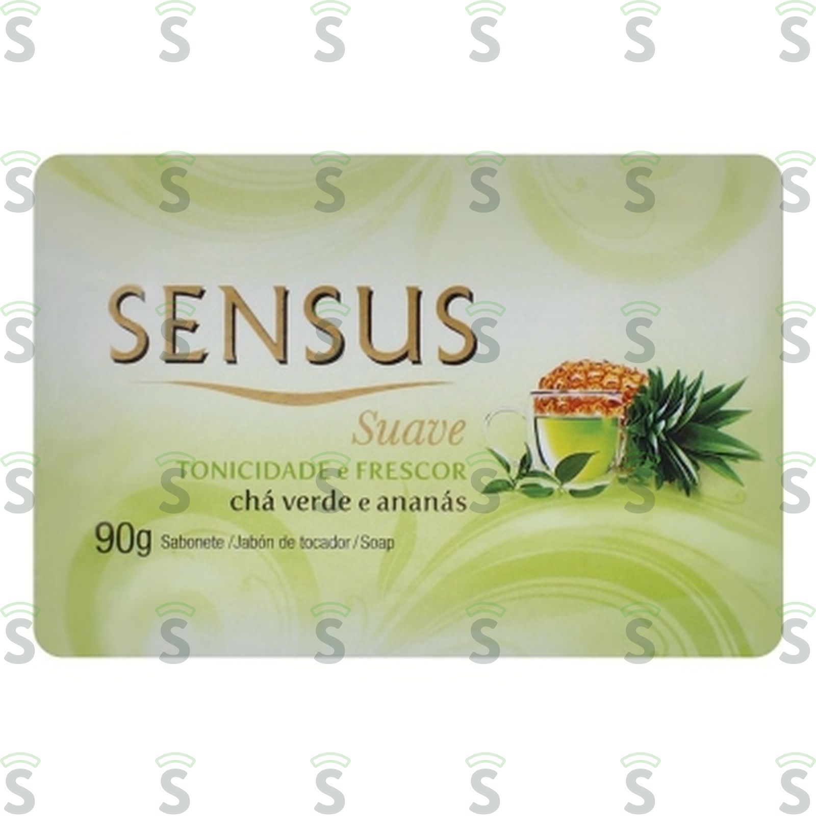 Sabonete Sensus Extrato de Erva Doce E Aloe Vera Embalagem 150G