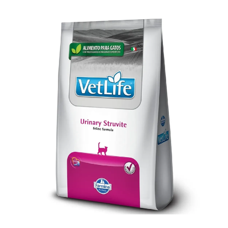 Ração Vet Life Natural Urinary Struvite para Gatos Adultos Struvite 400g